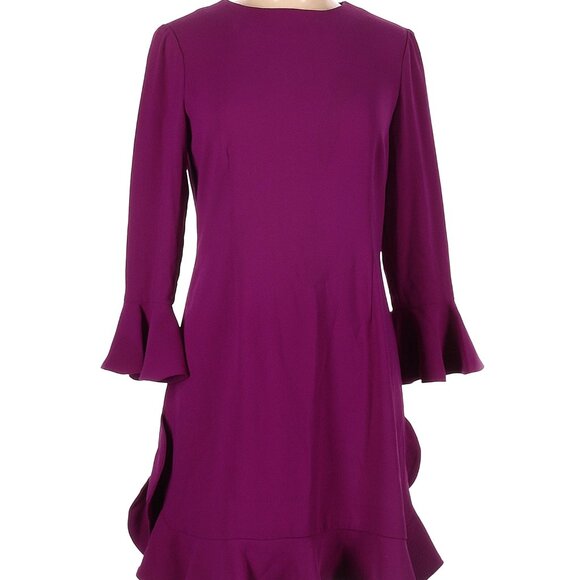 Jill Jill Stuart Dress Magenta with Ruffles - Picture 1 of 2